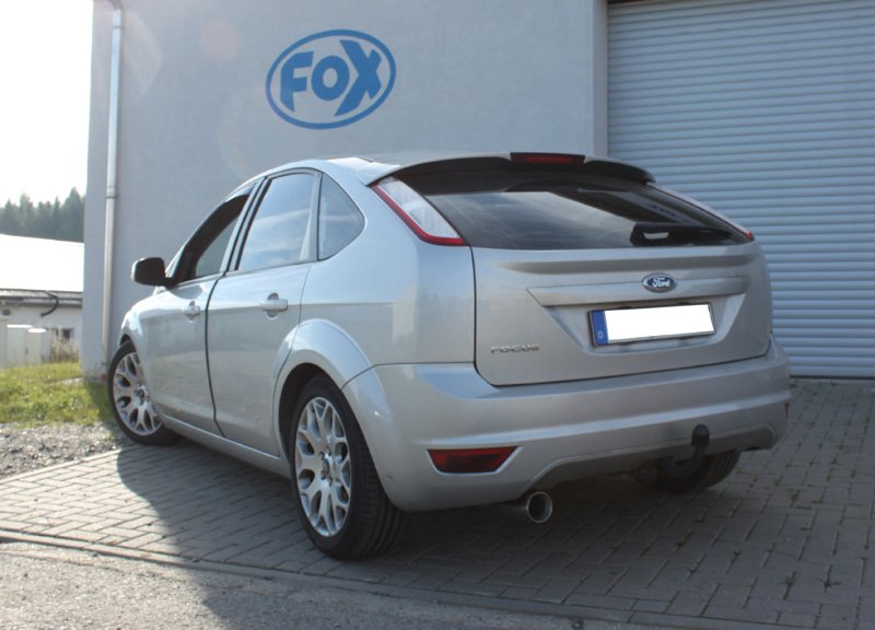 Fox Auspuff Sportauspuff Komplettanlage für Ford Focus 2 Facelift Fließheck 1,4