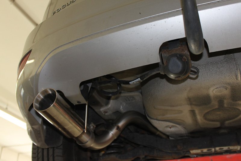 Fox Auspuff Sportauspuff Komplettanlage für Ford Focus 2 Facelift Fließheck 1,4