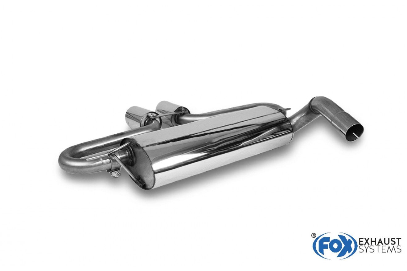 Fox Auspuff Sportauspuff Endschalldämpfer für Ford Focus III ST Fließheck 2.0l