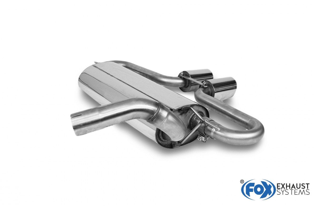 Fox Auspuff Sportauspuff Endschalldämpfer für Ford Focus III ST Fließheck 2.0l