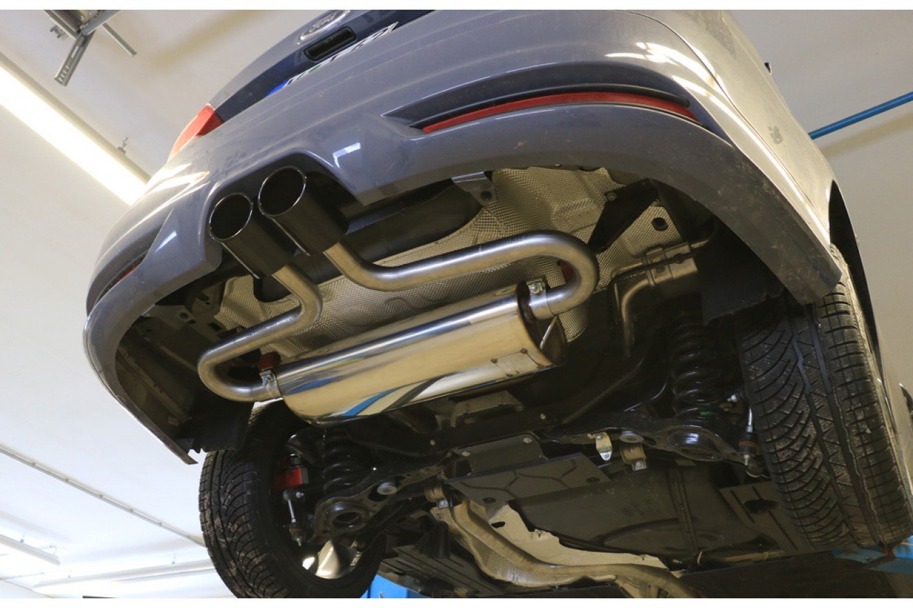 Fox Auspuff Sportauspuff Endschalldämpfer für Ford Focus III ST Turnier 2,0l 184