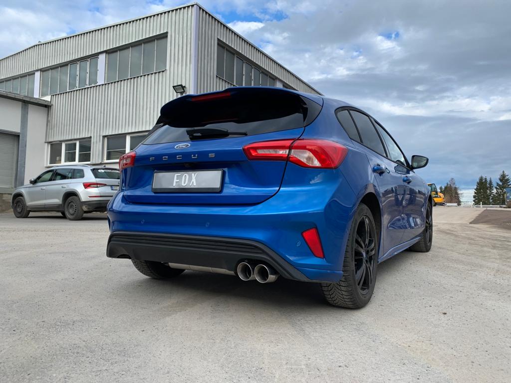 Fox Auspuff Sportauspuff Komplettanlage für Ford Focus IV 1.5l 111/134kW Bj.18-