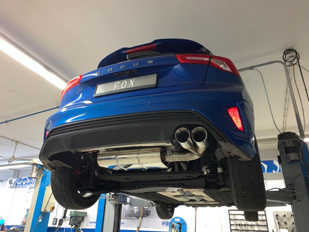 Fox Auspuff Sportauspuff Komplettanlage für Ford Focus IV 1.5l 111/134kW Bj.18-