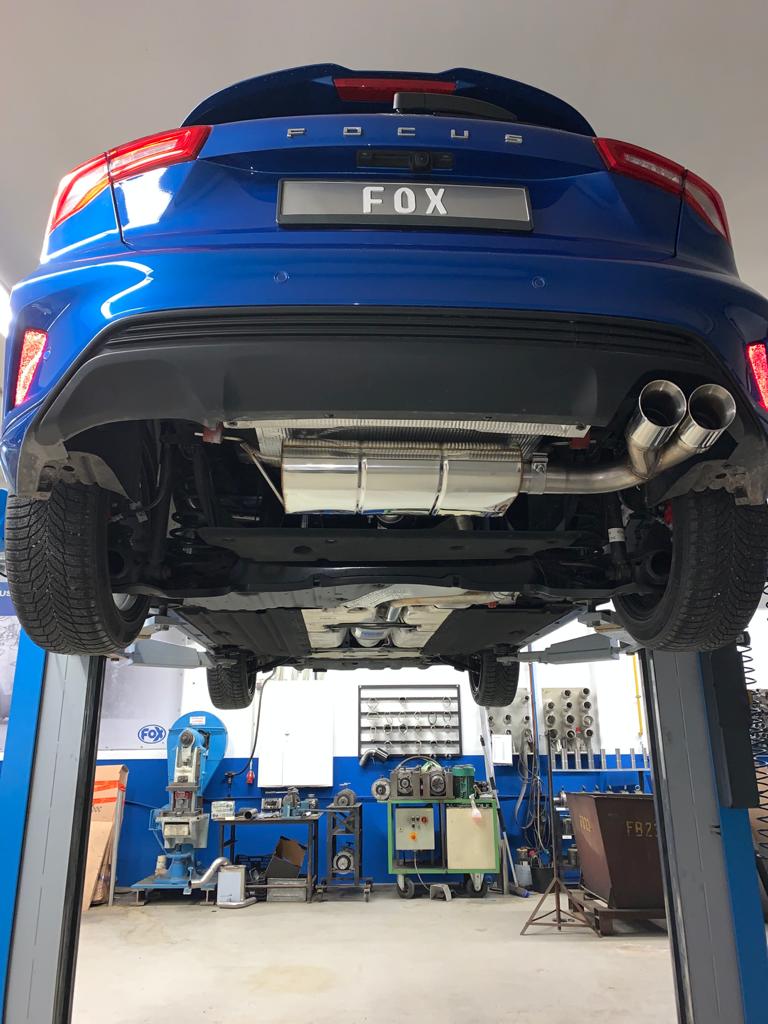 Fox Auspuff Sportauspuff Komplettanlage für Ford Focus IV 1.5l 111/134kW Bj.18-