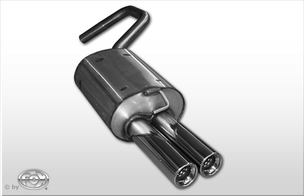 Fox Auspuff Sportauspuff Endschalldämpfer für Ford Mondeo Tunier BWY 3 1,8l