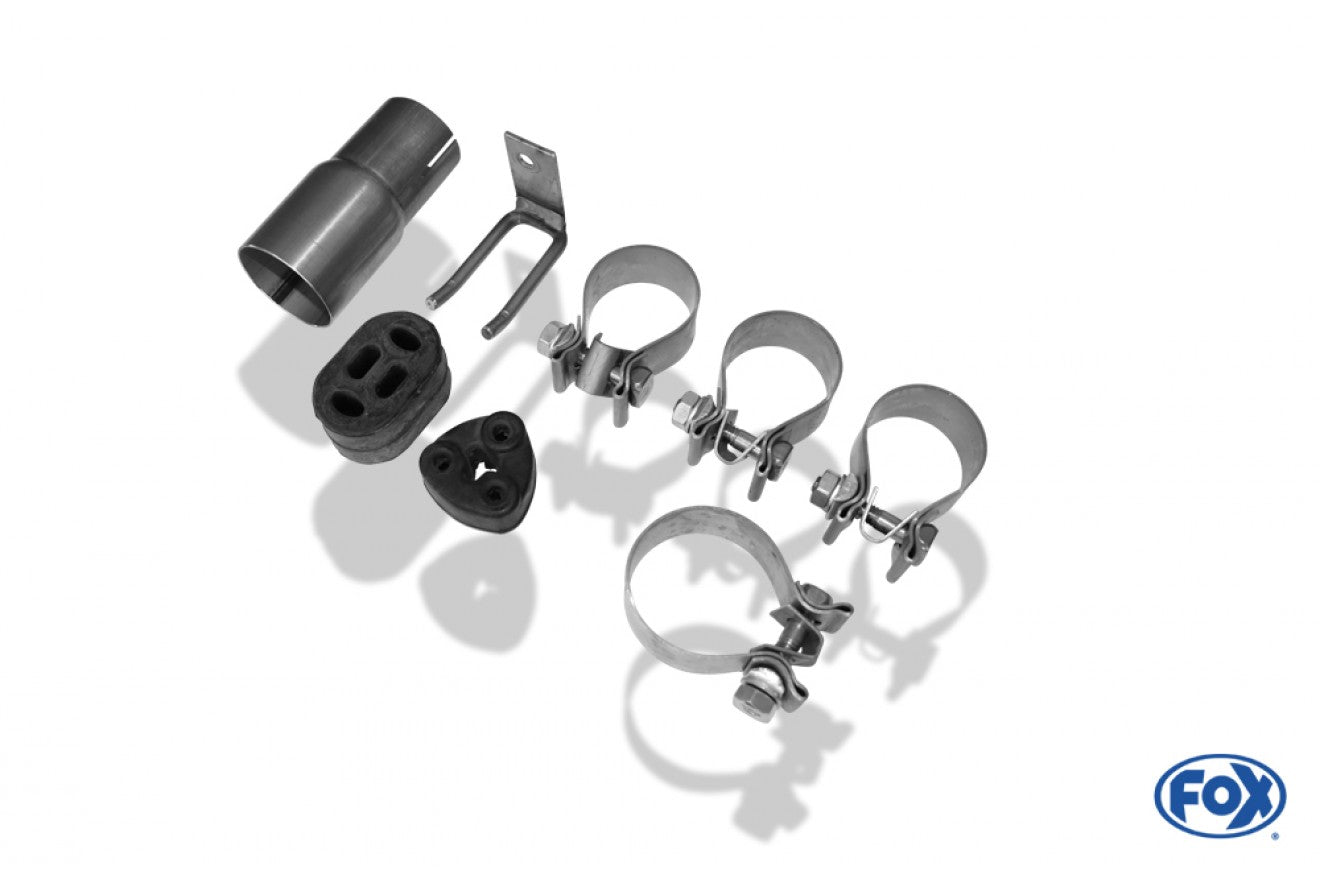 Fox Duplex Auspuff Sportauspuff Endschalldämpfer für Ford Mondeo 4 Turnier