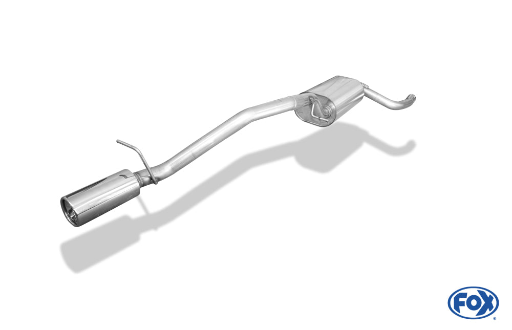 Fox Auspuff Sportauspuff Endschalldämpfer für Ford Focus C-Max 1.6l 1.8l 88/92kW
