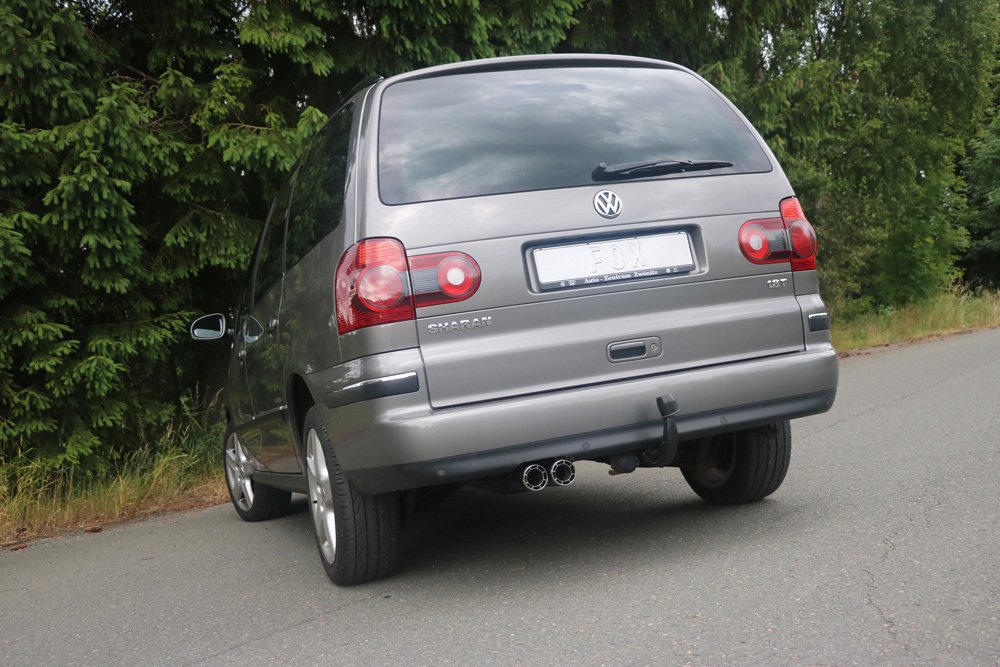 Fox Auspuff Sportauspuff Komplettanlage für VW Sharan 7M - 4-Motion