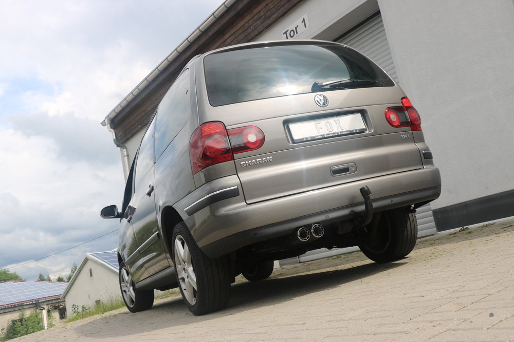 Fox Auspuff Sportauspuff Komplettanlage für VW Sharan 7M - 4-Motion