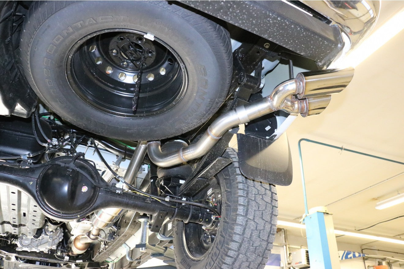 Fox Auspuff Sportauspuff Endschalldämpfer für Ford Ranger 4x4 Doppelkabine 2,0l