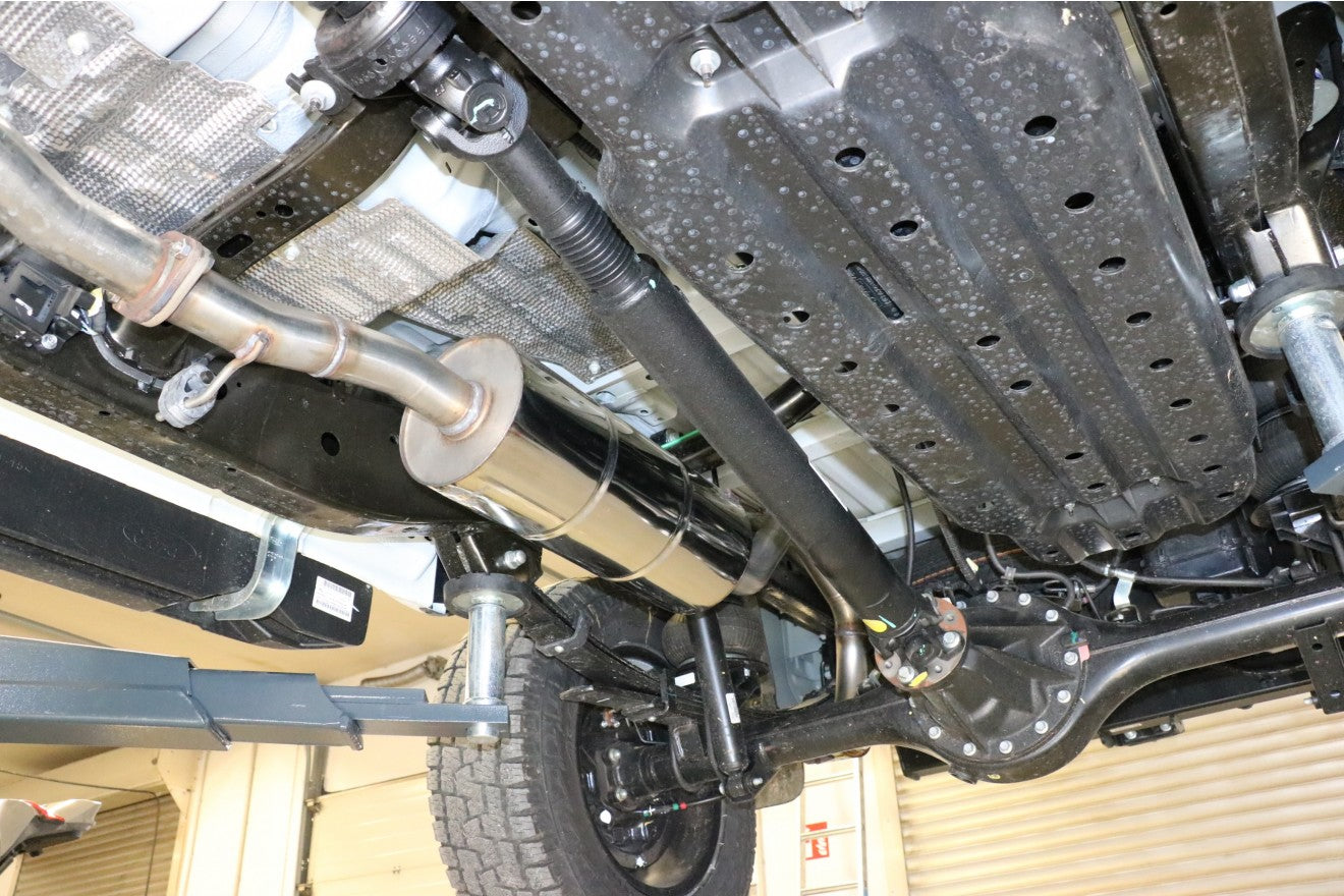 Fox Auspuff Sportauspuff Endschalldämpfer für Ford Ranger 4x4 Doppelkabine 2,0l