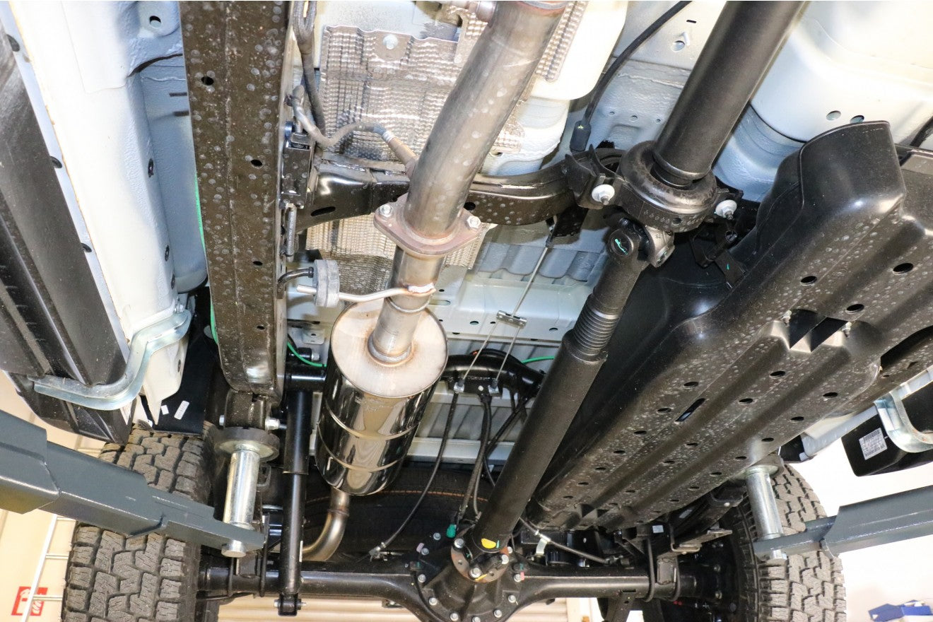 Fox Auspuff Sportauspuff Endschalldämpfer für Ford Ranger 4x4 Doppelkabine 2,0l