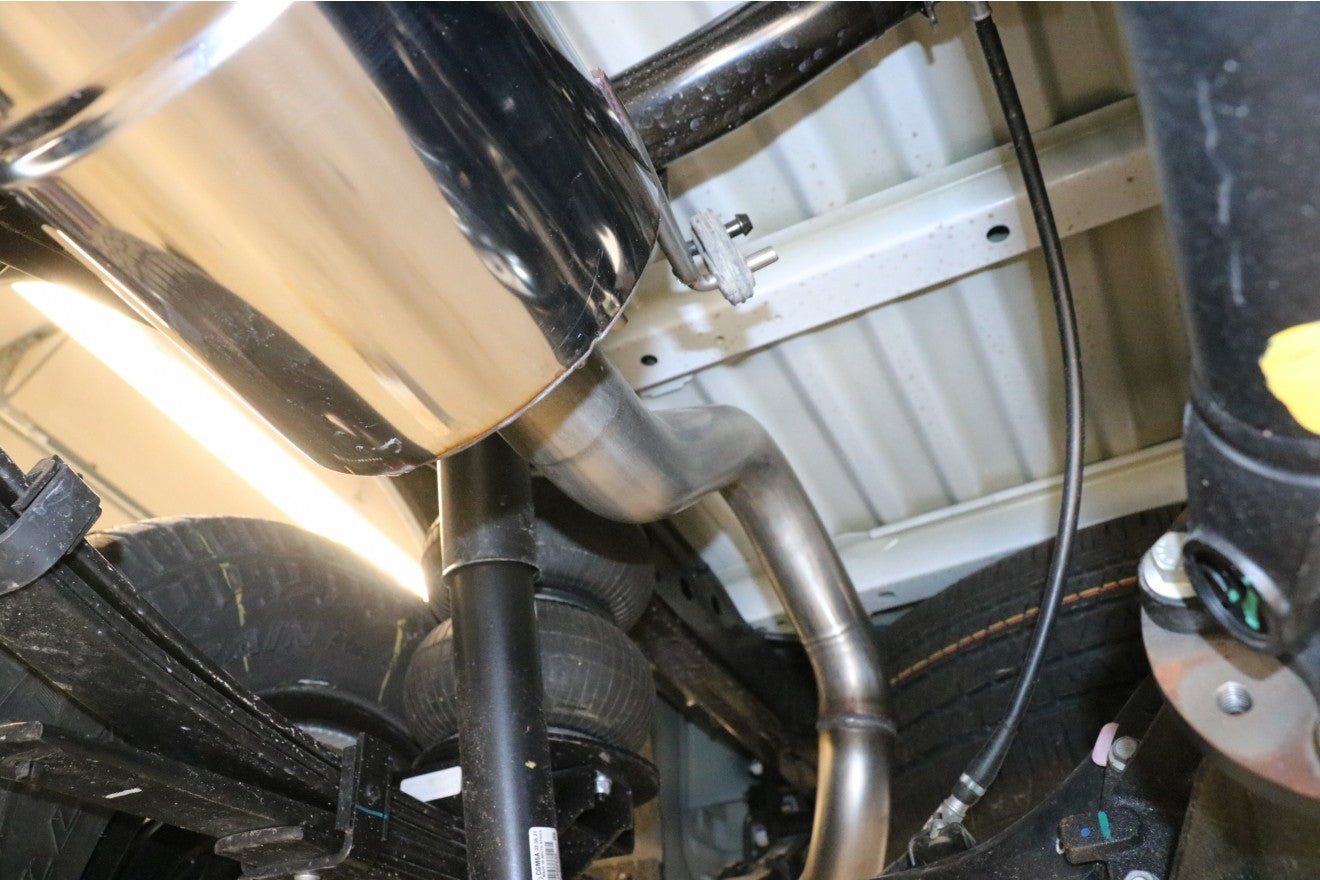 Fox Auspuff Sportauspuff Endschalldämpfer für Ford Ranger 4x4 Doppelkabine 2,0l