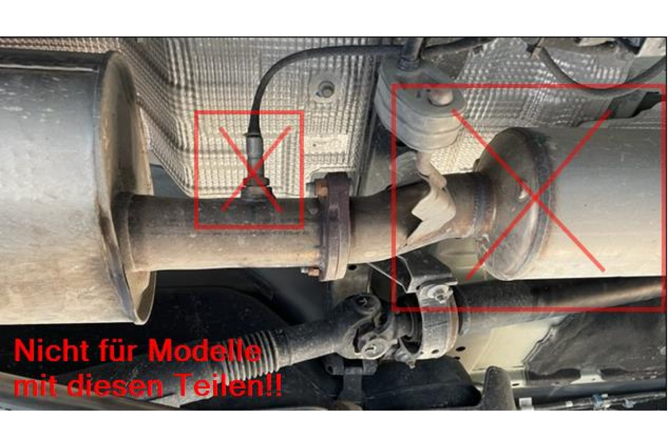 Fox Auspuff Sportauspuff Endschalldämpfer für Ford Ranger 4x4 Doppelkabine 2,0l