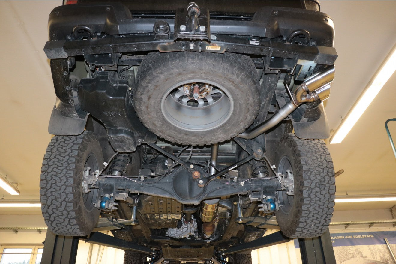 Fox Auspuff Sportauspuff Endschalldämpfer für Ford Raptor Doppelkabine 2,0l