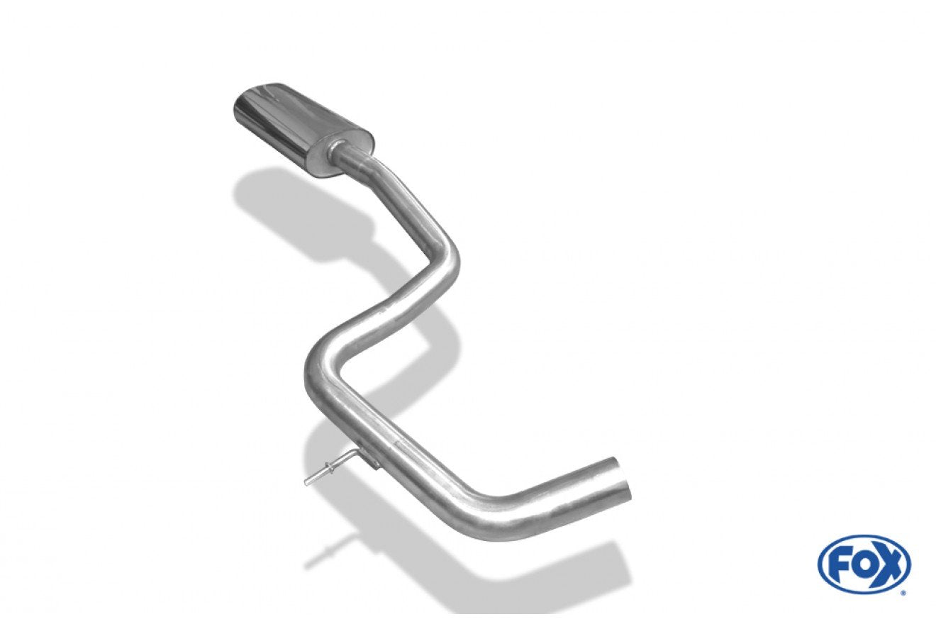 Fox Vorschalldämpfer Auspuff Sportauspuff für Ford Galaxy II WA6 2,0l 146/149kW