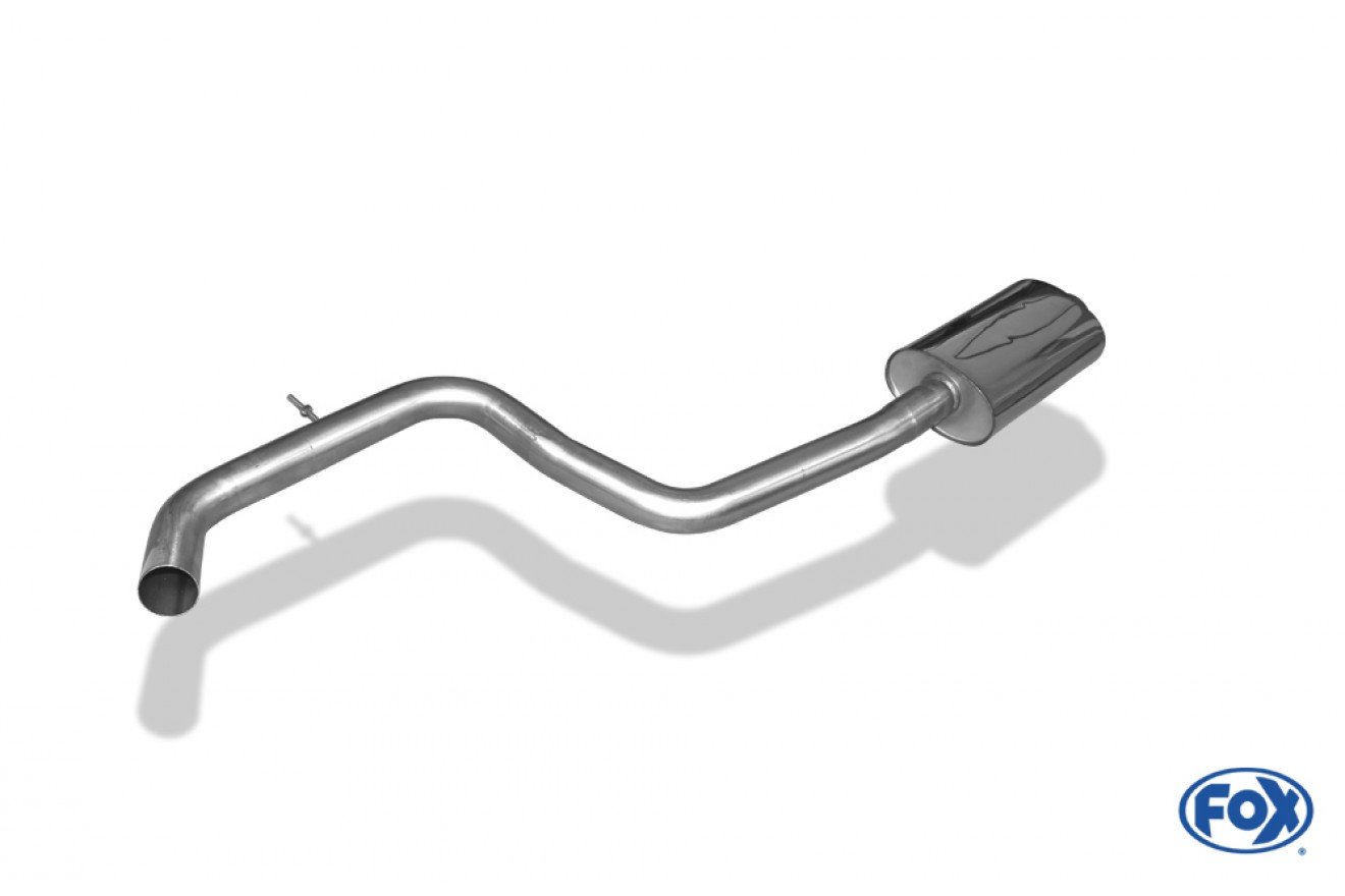 Fox Vorschalldämpfer Auspuff Sportauspuff für Ford Galaxy II WA6 2,0l 146/149kW