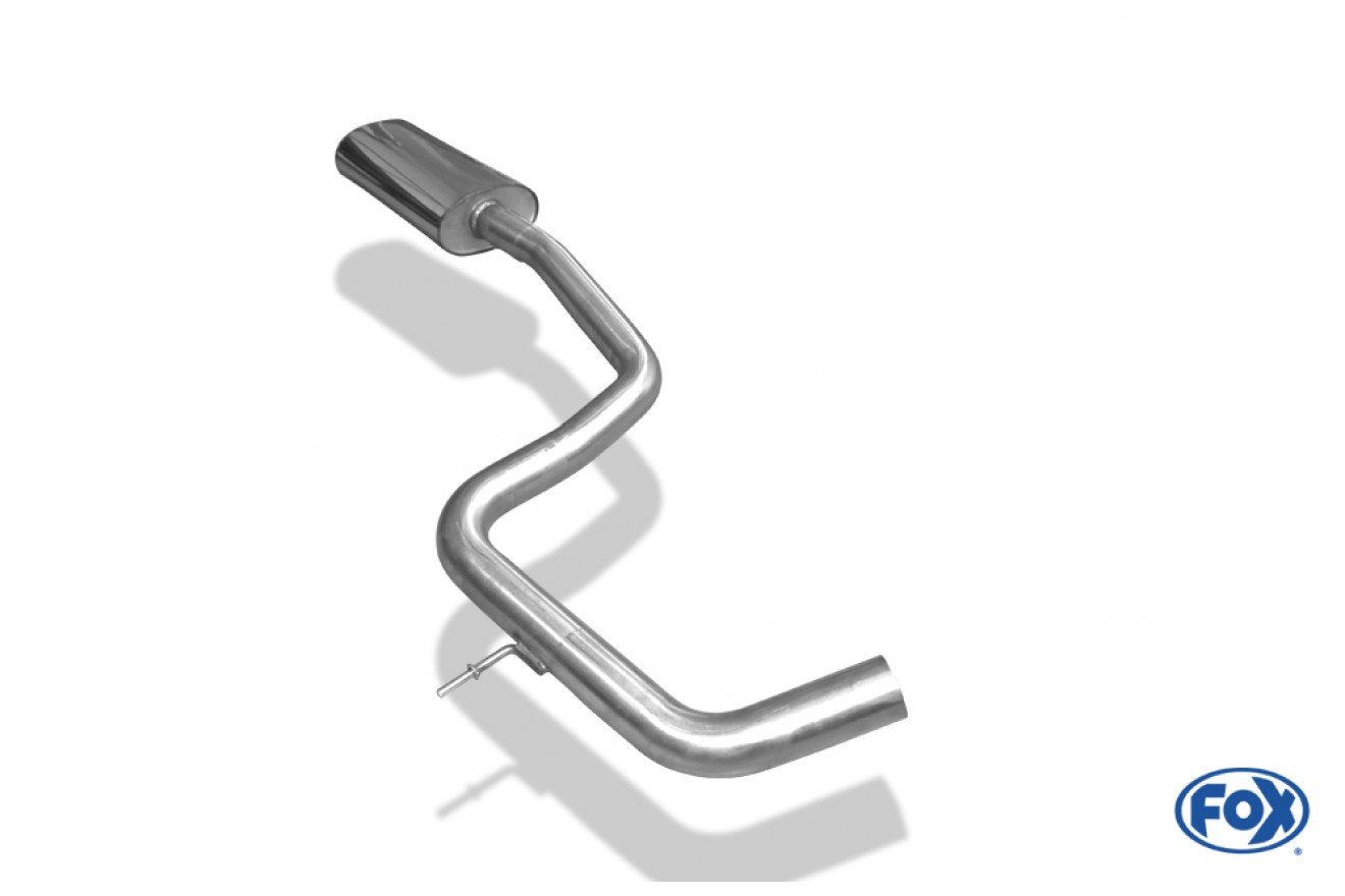 Fox Vorschalldämpfer Auspuff Sportauspuff für Ford Galaxy II WA6 2,0l 146/149kW