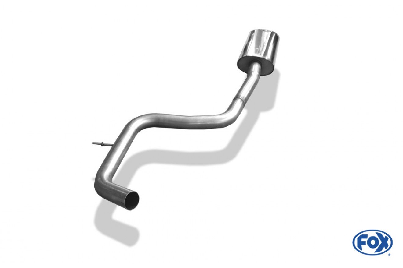 Fox Vorschalldämpfer Auspuff Sportauspuff für Ford Galaxy II WA6 2,0l 146/149kW