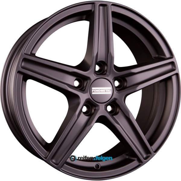 FONDMETAL 8100 6.5x16 ET50 5x114.3 NB66.1 Matt Black