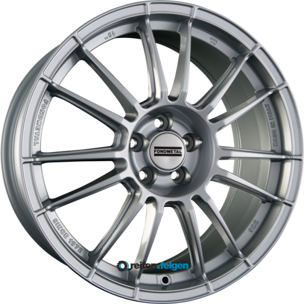 FONDMETAL 9RR 8.5x19 ET45 5x120.65 NB70.1 Silver