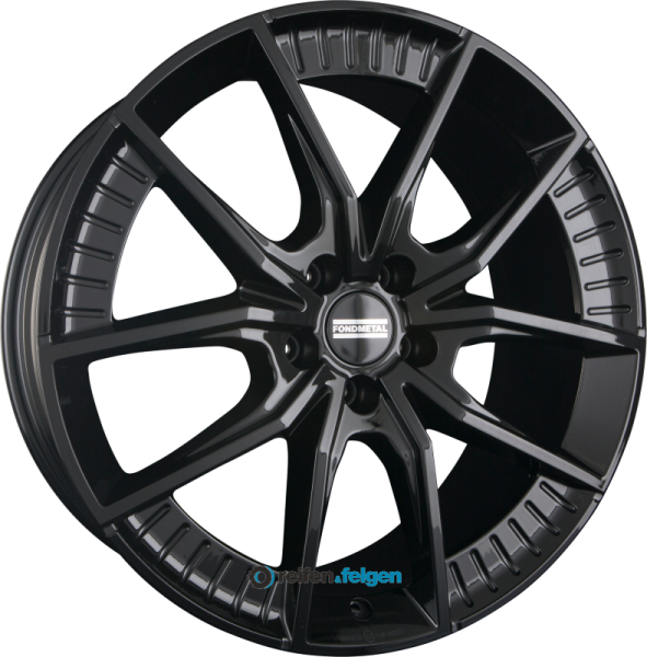 FONDMETAL ELATHA 8.5x19 ET32 5x112 NB66.6 Glossy Black