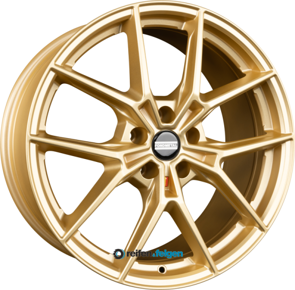 FONDMETAL JUPITER 8.5x19 ET38 5x114.3 NB64.1 Matt Gold werk91-4 Gold
