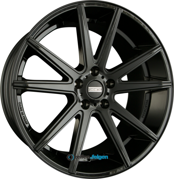 FONDMETAL STC-10 CONCAVE 11x22 ET-2.5 5x115 NB71.6 Glossy Black