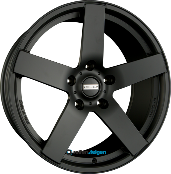 FONDMETAL STC-2C 9x20 ET19 5x139.7 NB77.8 Matt Black