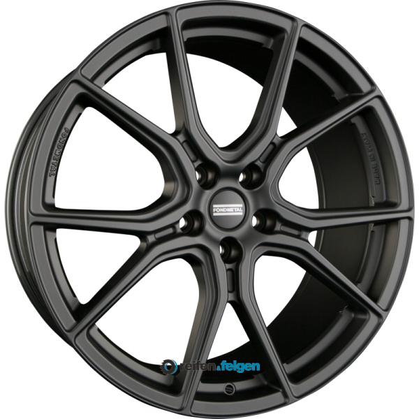 FONDMETAL STC-45 9x20 ET23 5x120 NB67.1 Black Matt