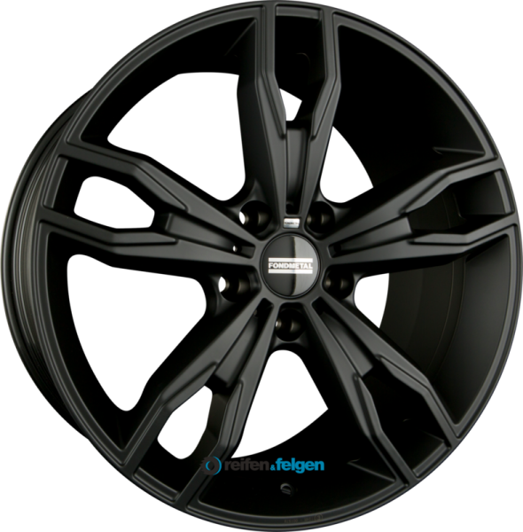 FONDMETAL TRACK20 10x20 ET50 5x127 NB71.5 Matt Black