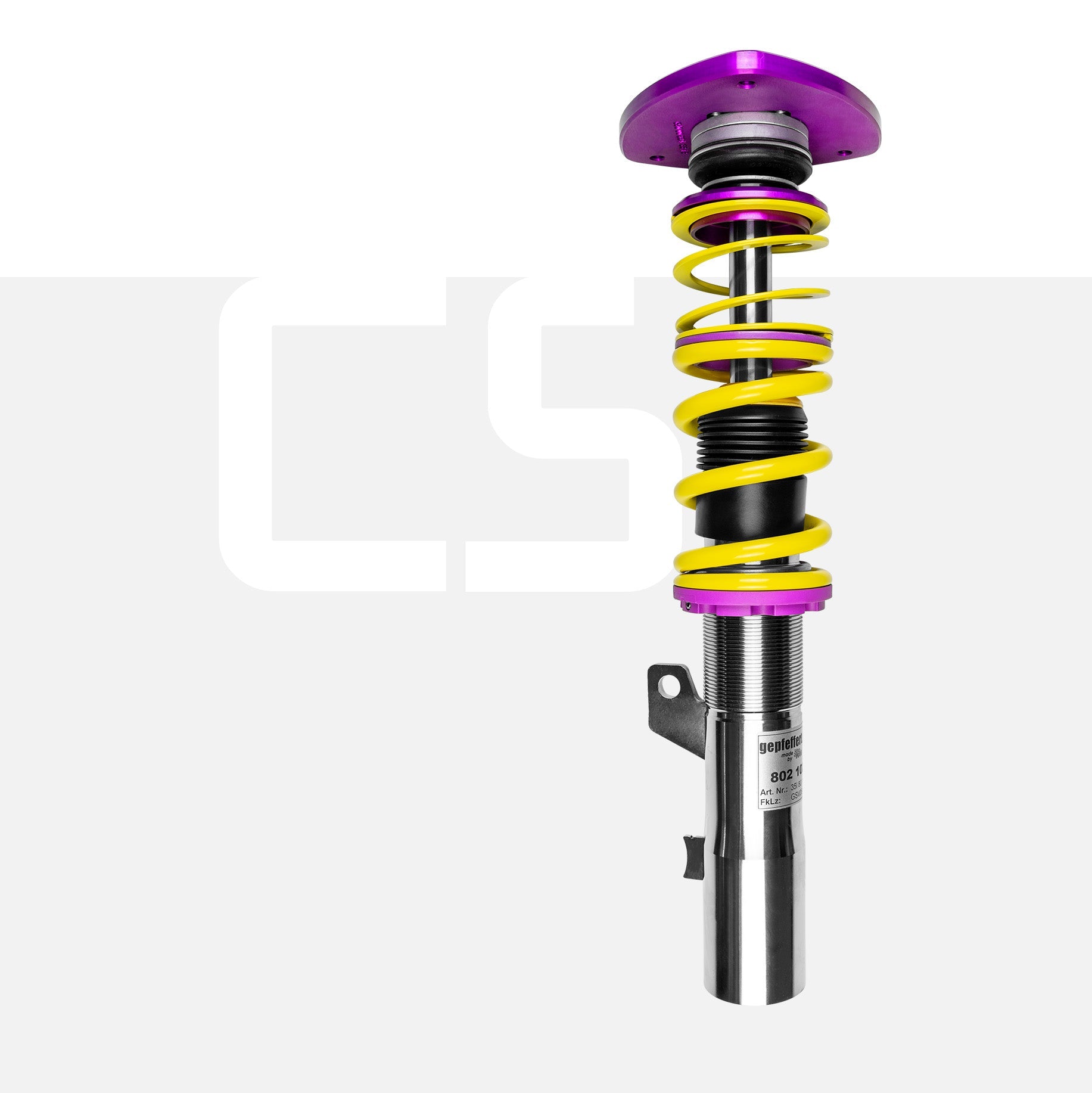 gepfeffert.com Gewindefahrwerk Clubsport V3 BMW M2 / M3 / M4 (mit Sturzdomlager)