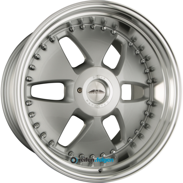 GNB DESIGN CJ-1 9x22 ET30 5x112 NB66.6 Silver Polish Lip werk91-4 9x22 ET30 5x112 Alufelge Silber
