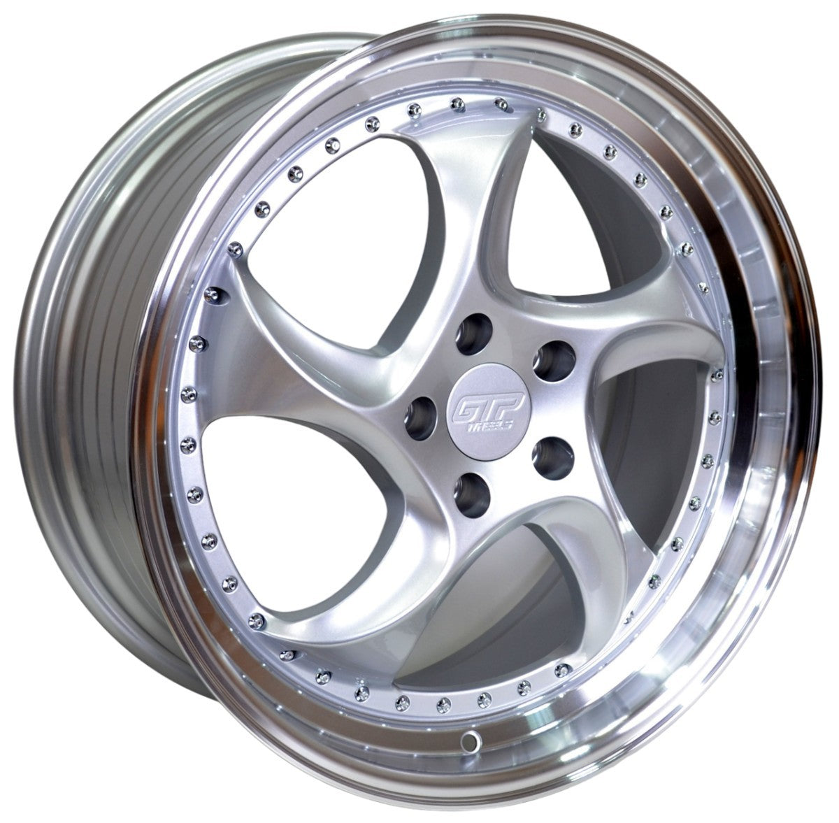 GTP 083 8,5x19 5x112 ET45 Silber Poliert GTP WHEELS 8,5x19 ET45 5x112 Alufelge