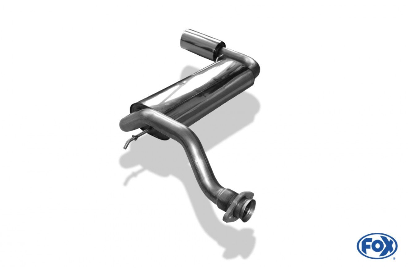 Fox Auspuff Sportauspuff Endschalldämpfer für Honda Civic 3 CRX 2 EC8/9 ED6/7/9