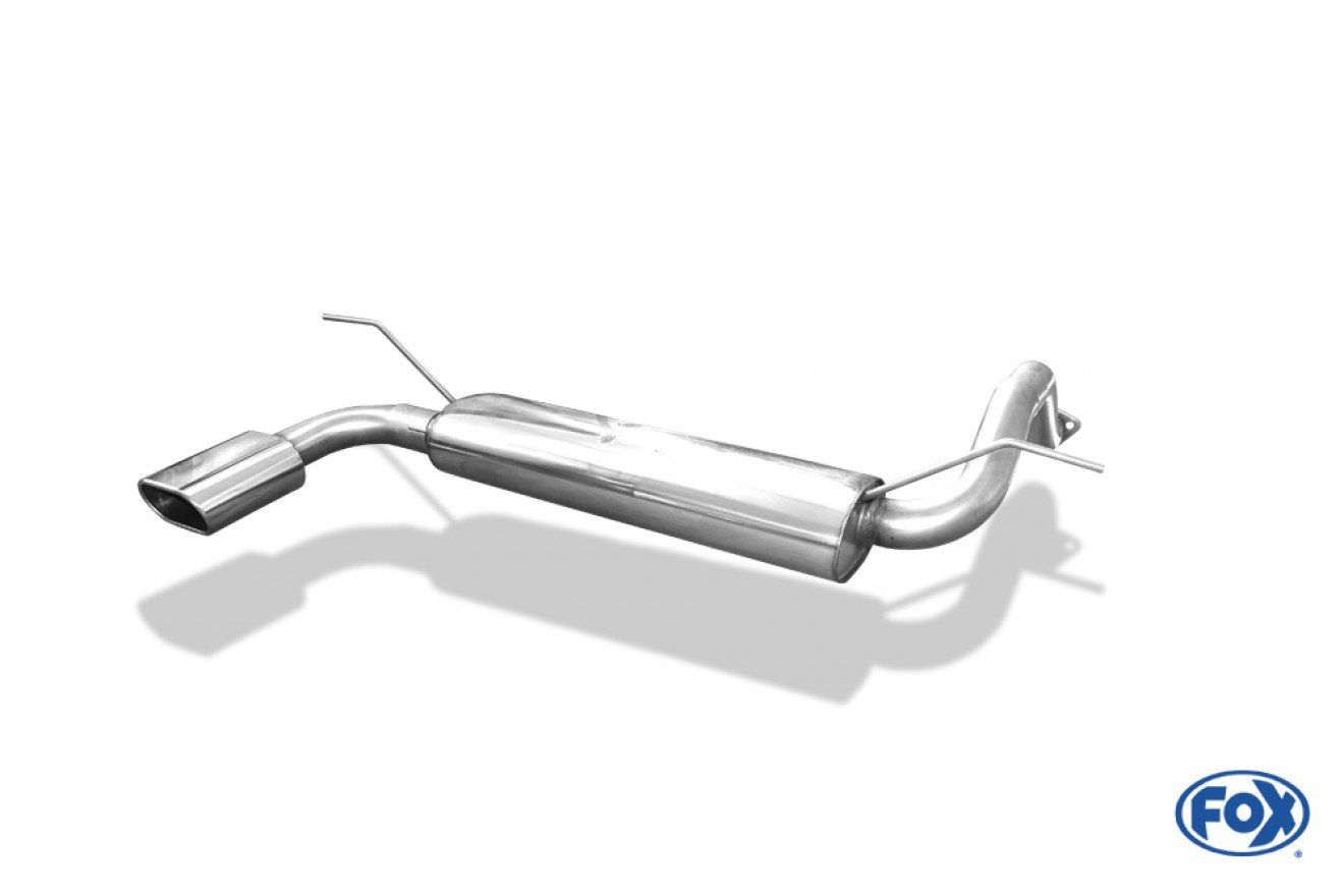 Fox Auspuff Sportauspuff Endschalldämpfer für Honda Civic IV EG 2/3/4/6 EK 3/4