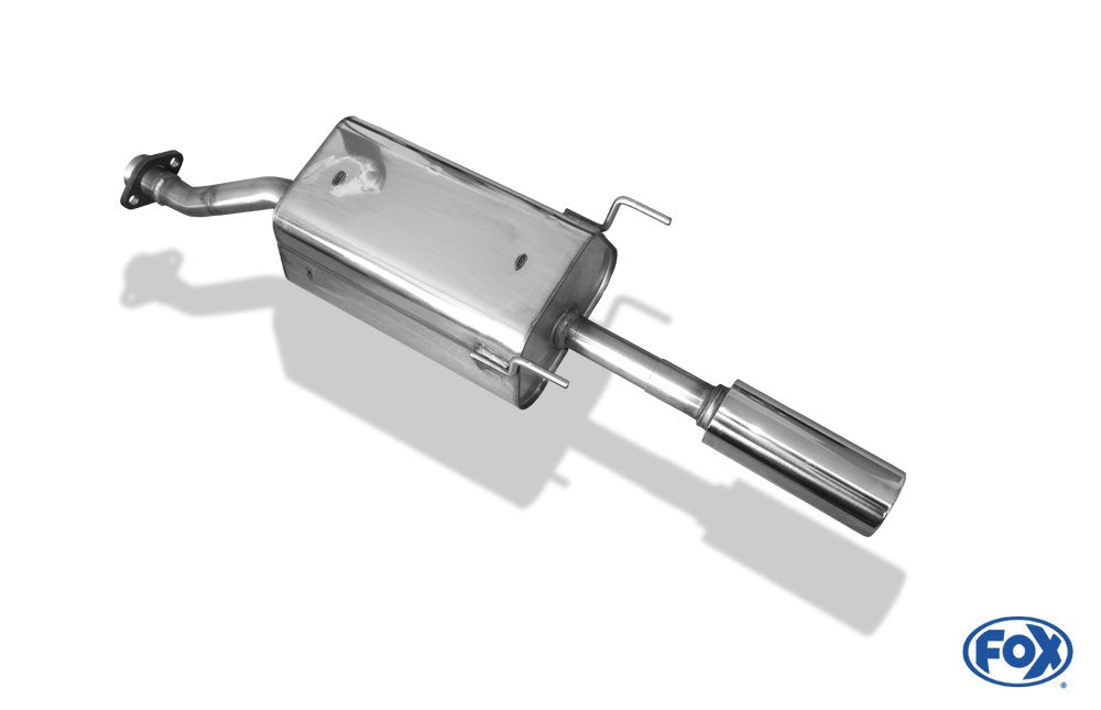 Fox Auspuff Sportauspuff Komplettanlage für Honda Civic 7 Coupe 1.7l 88 92kW EM2