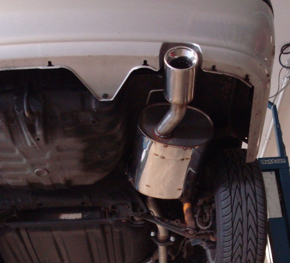 Fox Auspuff Sportauspuff Endschalldämpfer für Honda Civic 6 Aerodeck 1.8l 124kW