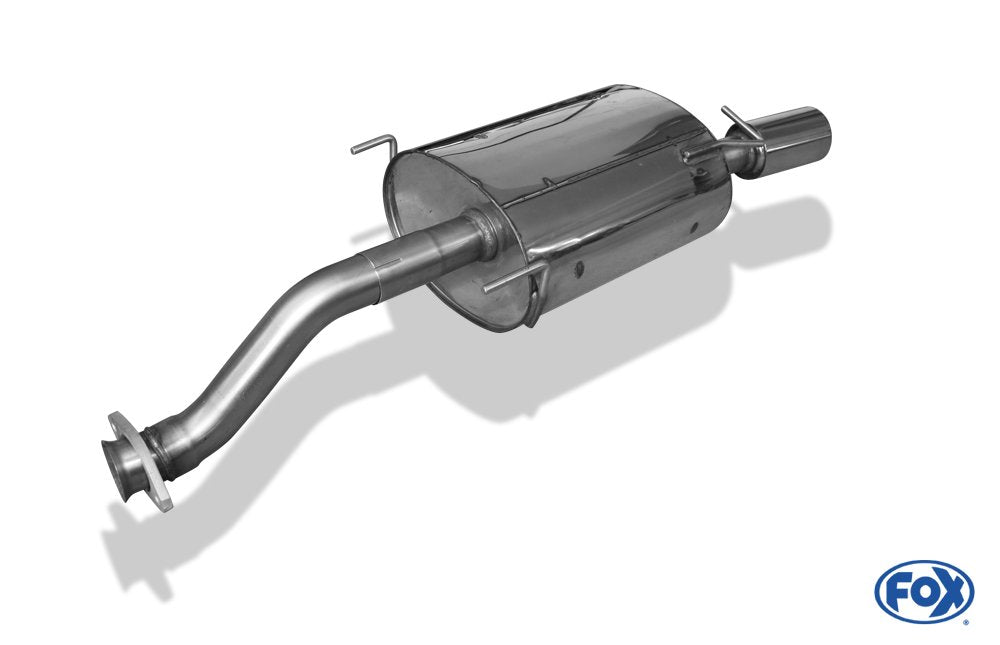 Fox Auspuff Sportauspuff Endschalldämpfer für Honda Civic 6 Aerodeck 1.8l 124kW