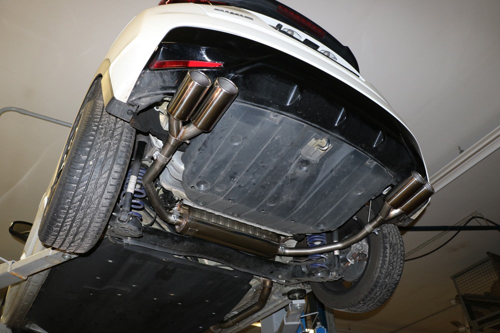 Fox Auspuff Sportauspuff Komplettanlage für Honda Civic IX Hatchback 1.8l 104kW