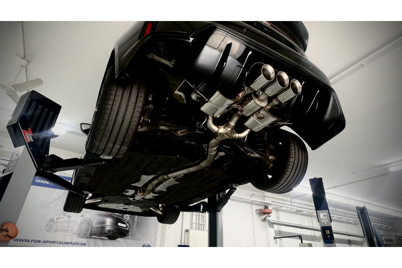 Fox Auspuff Sportauspuff Komplettanlage Halbanlage für Honda Civic 11 Typ R 2,0l