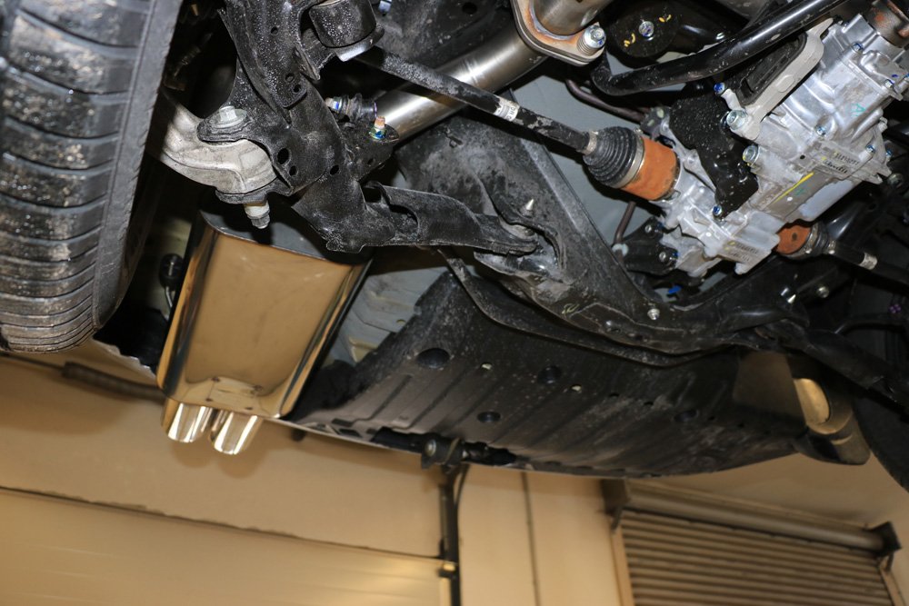 Fox Auspuff Sportauspuff Endschalldämpfer für Honda CR-V - III 1.6l 88/118kW