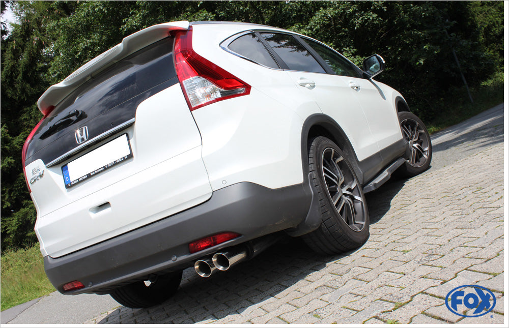 Fox Auspuff Sportauspuff Endschalldämpfer für Honda CR-V - III 1.6l 88/118kW