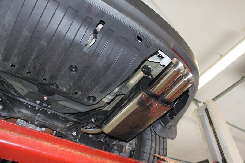 Fox Auspuff Sportauspuff Endschalldämpfer für Honda CR-V - III 1.6l 88/118kW