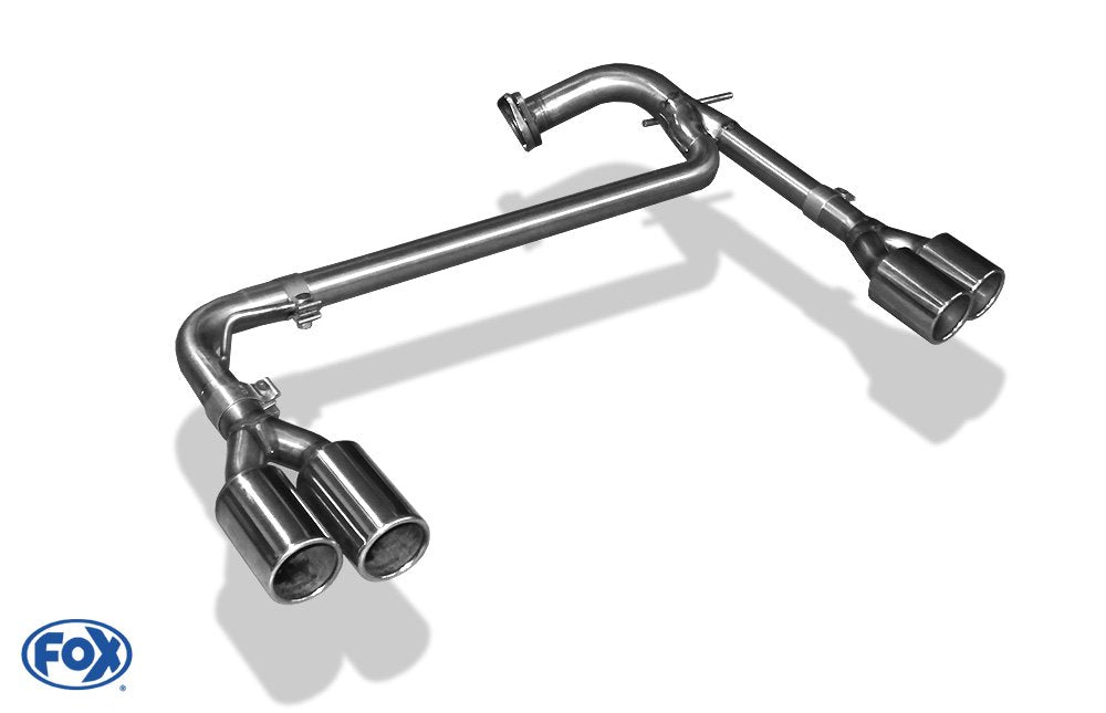 Fox Duplex Endrohrsystem für Hyundai Santa Fé 4x4 - DM 2.2l D 145kW