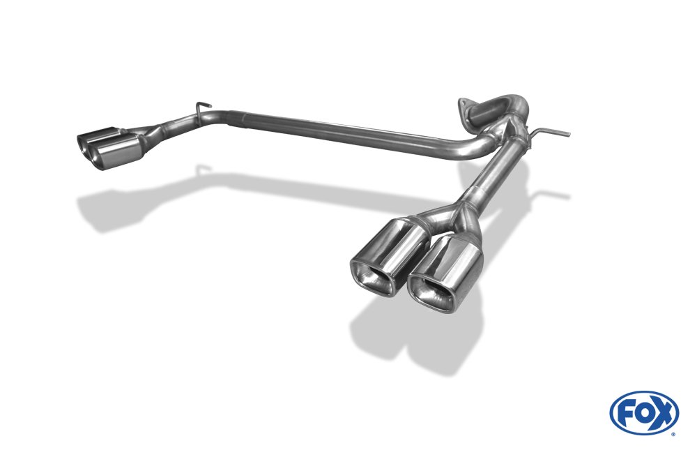 Fox Duplex Endrohrsystem für Hyundai Santa Fé 4x4 - DM 2.2l D 145kW