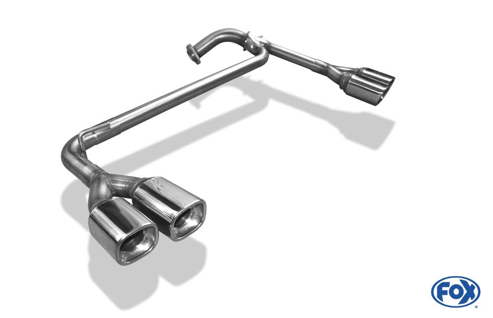 Fox Duplex Endrohrsystem für Hyundai Santa Fé 4x4 - DM 2.2l D 145kW