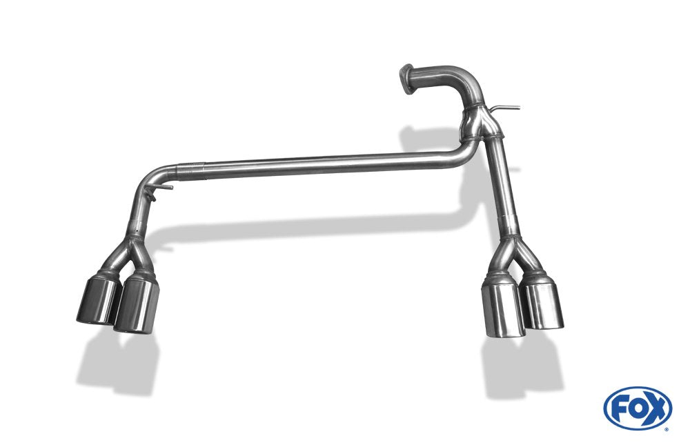 Fox Duplex Endrohrsystem für Hyundai Santa Fé 4x4 - DM 2.2l D 145kW