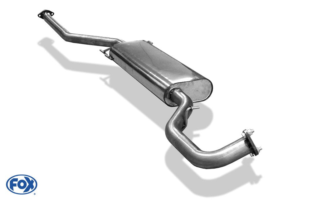 Fox Auspuff Sportauspuff Endschalldämpfer für Hyundai Santa Fé 4x4 - DM 2,2l D
