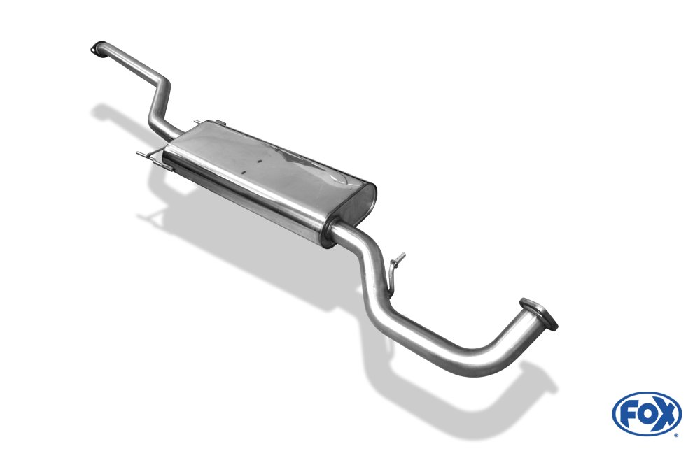 Fox Auspuff Sportauspuff Endschalldämpfer für Hyundai Santa Fé 4x4 - DM 2,2l D